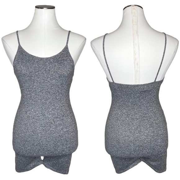 Everly June Gray Bodysuit - Picture 1 of 8